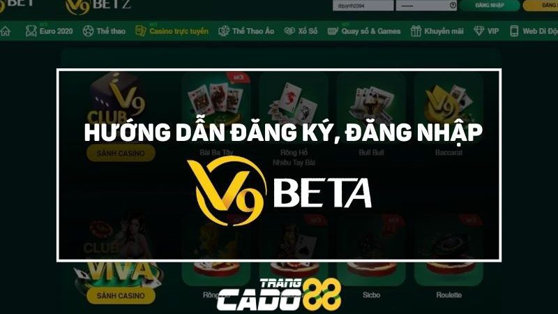 Hướng dẫn đăng ký, đăng nhập v9bet